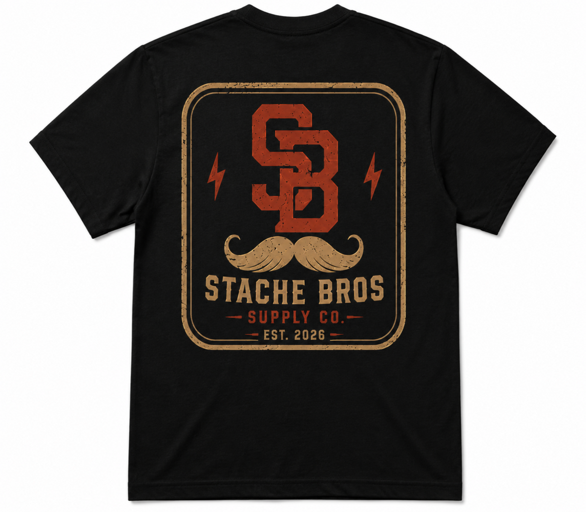 Patch Tee Black