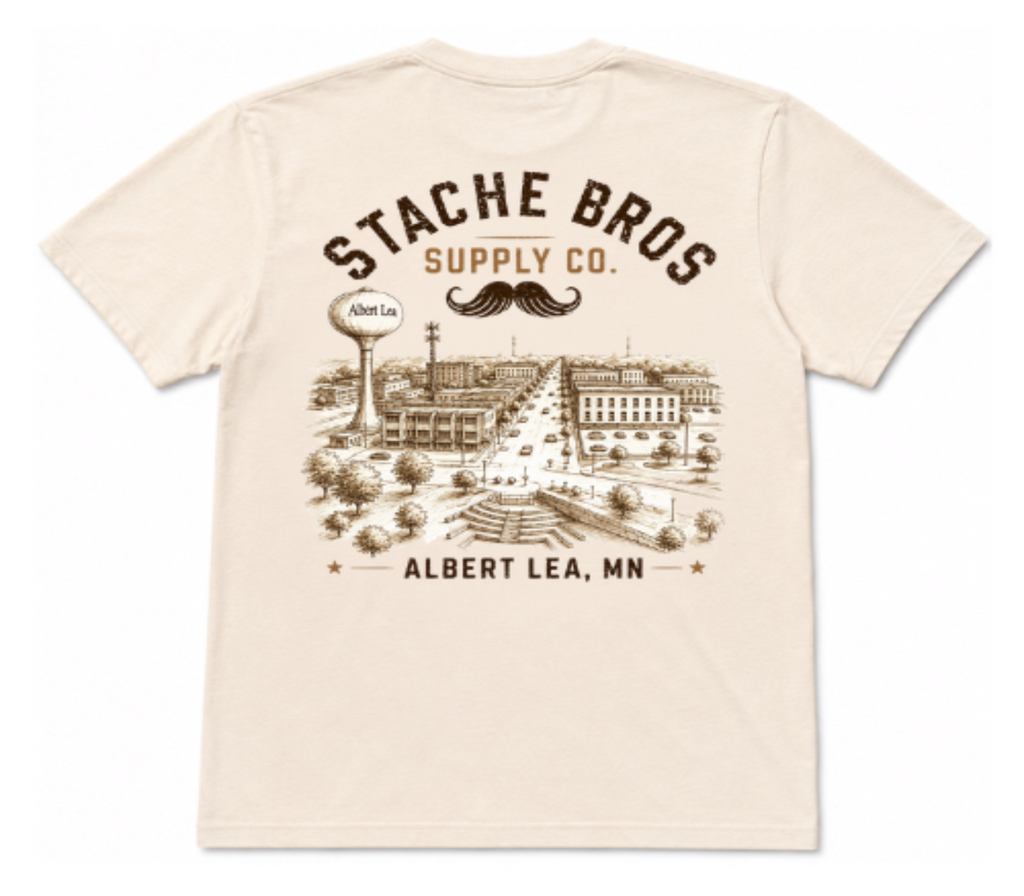 Rustic Home Base Albert Lea Tee