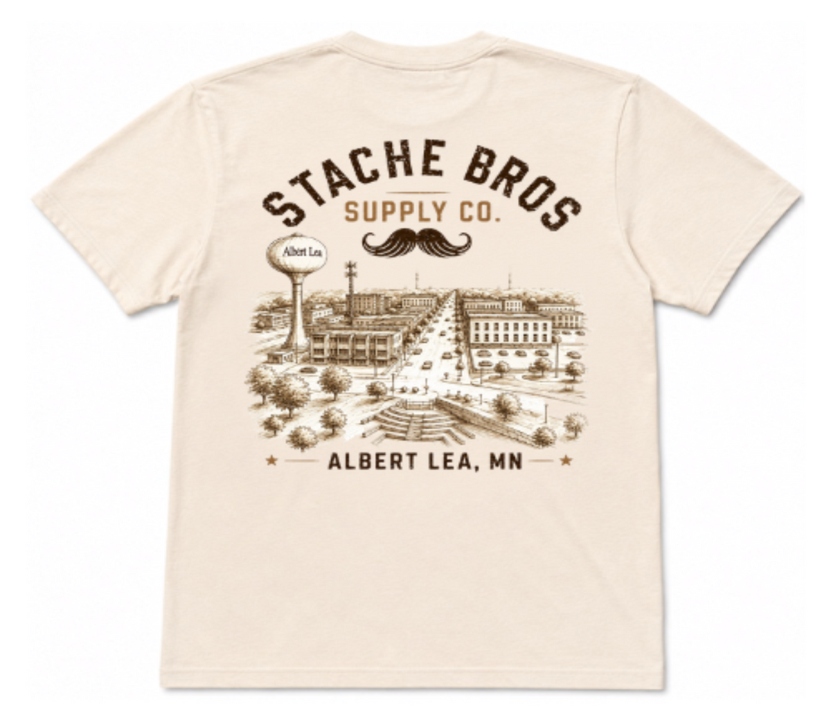 Rustic Home Base Albert Lea Tee
