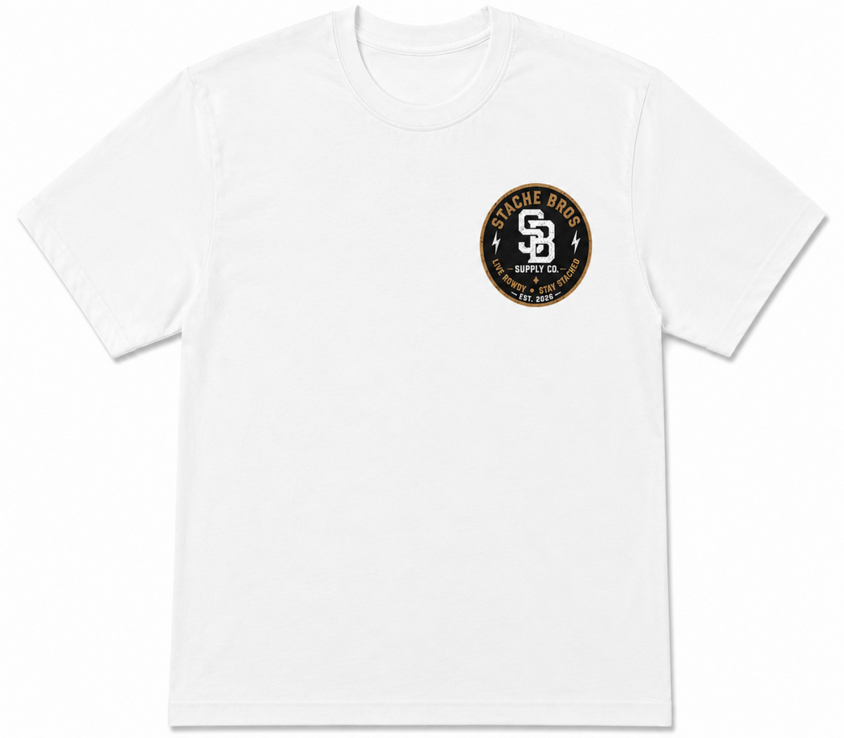 Sk8 Tee White